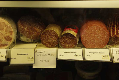 Zungenwurst and Salamis